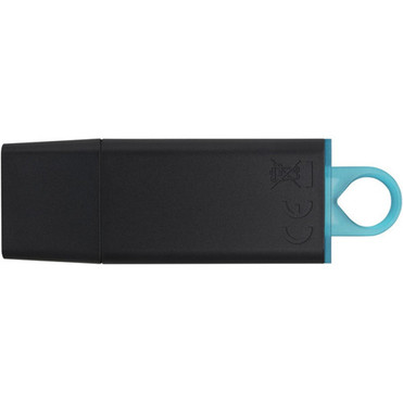 Kingston DataTraveler Exodia 64GB USB 32 Gen 1 Flash Drive - 64 GB - USB 32 Gen 1 - Black Teal - 5 Year Warranty DTX64GB