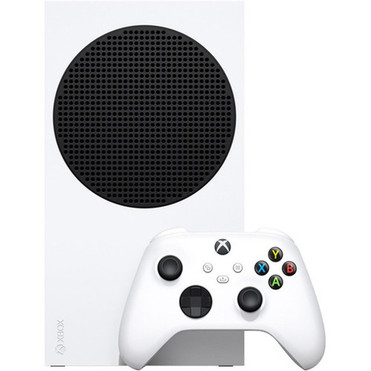 Microsoft Xbox Series S Gaming Console - Game Pad Supported - Wireless - White - AMD Custom RDNA 2 - 1440p - Linear PCM Dolby Digital RRS-00001