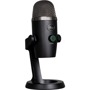 Blue Yeti Nano Wired Condenser Microphone - 20 Hz to 20 kHz - Cardioid, Omni-directional - Desktop, Stand Mountable - USB (Fleet Network)