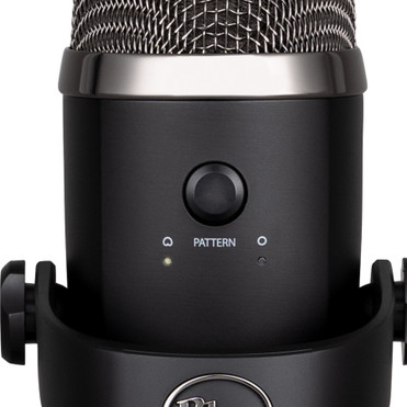 Blue Yeti Nano Wired Condenser Microphone - 20 Hz to 20 kHz - Cardioid, Omni-directional - Desktop, Stand Mountable - USB (988-000400)