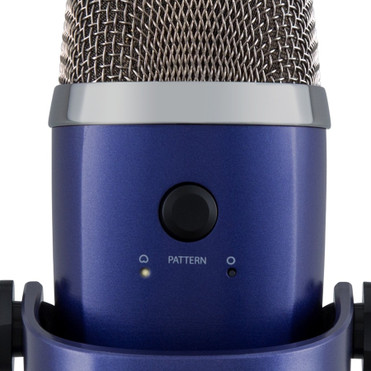 Blue Yeti Nano Wired Condenser Microphone - 20 Hz to 20 kHz - Cardioid, Omni-directional - Stand Mountable, Desktop - USB (988-000089)