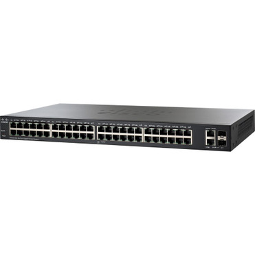 Cisco 50-Port Gigabit Smart Plus Switch - 50 Ports - Manageable - 10/100/1000Base-T, 1000Base-X - Refurbished - 2 Layer Supported - - (SG220-50-K9-NA-RF) SG220-50-K9-NA-RF Switches & Bridges physical Cisco Fleet Network Canada