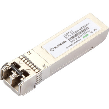 Black Box SFP+ Module - For Data Networking, Optical Network - 1 x LC Duplex 10GBase-LX Network - Optical Fiber - Multi-mode - 10 - (LSP441) LSP441 XFP physical Black Box Fleet Network Canada