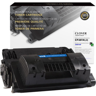 Clover Technologies Remanufactured Toner Cartridge - Alternative for HP 81X - Black - Laser - Extended Yield - 40000 Pages (200818P) 200818P Toner Cartridges physical Clover Technologies Fleet Network Canada