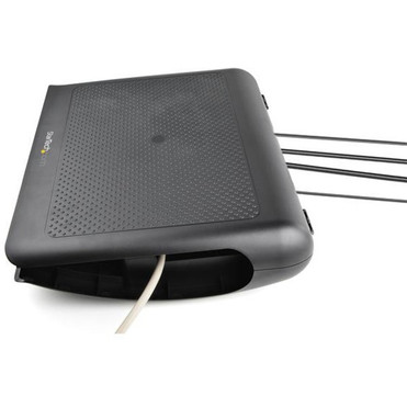 StarTech.com Ergonomic Foot Rest - Rocking Footrest with Cable Management/Storage - Foot Stand for Under Desk Support - Non Slip - for (FTRST2)