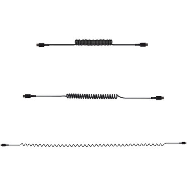 StarTech.com 3ft (1m) USB C Charging Cable, Coiled Heavy Duty Fast Charge & Sync USB-C Cable, High Quality USB 2.0 Type-C Cable, Black (R2CCC-1M-USB-CABLE)