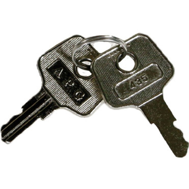 apg Vasario Series Cash Drawer Replacement Key| For 435 Code Locks | Set of 2 | - 2 / Set (Fleet Network)