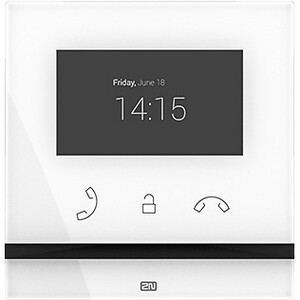 2N Video Door Phone - 4.3" TouchscreenTempered Glass - Indoor, Intercom System (Fleet Network)