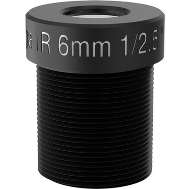 AXIS - 6 mm - f/2 - Fixed Lens for M12-mount - Designed for Surveillance Camera (Fleet Network)