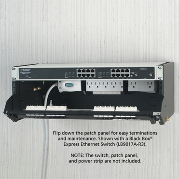 Black Box JPM087R2 Mounting Bracket - TAA Compliant - 22.68 kg Load Capacity - Rugged (JPM087-R2)