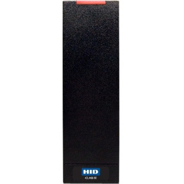 HID iCLASS SE R15 Smart Card Reader - Cable - 360 9144 mm Operating Range - Wiegand - Black 910NWNTEKE05A7