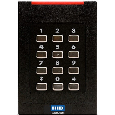 HID multiCLASS SE RPK40 Smart Card Reader - Cable - 080 2032 mm Operating Range - Pigtail - Black 921PBPNEKEA0H9