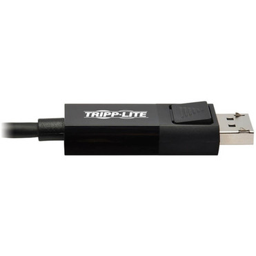 Tripp Lite U444-003-DP-BE USB-C to DisplayPort Adapter MM Black 3 ft - 3 ft DisplayPortThunderbolt 3 AV Cable for Smartphone - U444-003-DP-BE