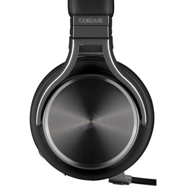 Corsair VIRTUOSO RGB Wireless SE High-Fidelity Gaming Headset - Gunmetal - Stereo - Mini-phone 35mm - WiredWireless - 60 ft - 32 - CA-9011180-NA