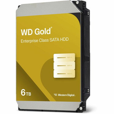 Western Digital Gold WD6003FRYZ 6 TB Hard Drive - 35 Internal - SATA SATA600 - Server Storage System Device Supported - 7200rpm WD6003FRYZ