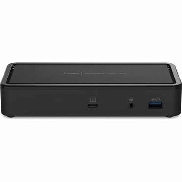 Belkin Thunderbolt 3 Dock Plus - Laptop Docking station - Dual 4k - 40Gbps - 60W PD-MacOS andWindows - for Notebook - 125 W - USB Type F4U109tt