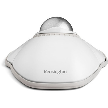 Kensington Orbit Trackball with Scroll Ring - White - Optical - Cable - White - USB - Scroll Ring - 2 Buttons - Symmetrical K72500WW