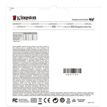 Kingston DataTraveler 70 USB-C Flash Drive - 128 GB - USB 32 Gen 1 Type C - Black - Lifetime Warranty DT70128GB