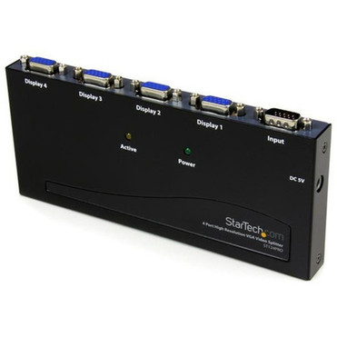 StarTechcom_4_Port_High_Resolution_VGA_Video_Splitter_-_350_MHz_-_1_x_Computer_ST124PRO