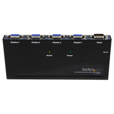 StarTechcom_4_Port_High_Resolution_VGA_Video_Splitter_-_350_MHz_-_1_x_Computer_ST124PRO