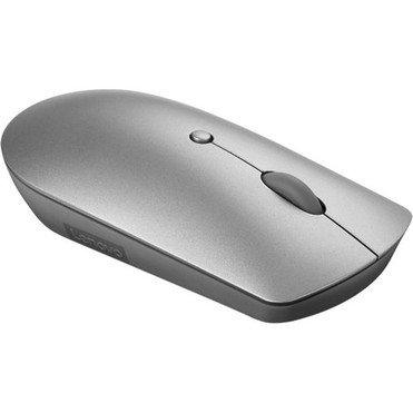 Lenovo 600 Bluetooth Silent Mouse - Blue Optical - Wireless - Bluetooth - Iron Gray - 2400 dpi - Scroll Wheel - 3 Buttons GY50X88832