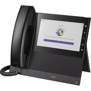Poly CCX 600 IP Phone - Corded - Corded - Wi-Fi Bluetooth - Desktop Wall Mountable - VoIP - IEEE 80211abgn - 2 x Network RJ-45 2200-49780-025