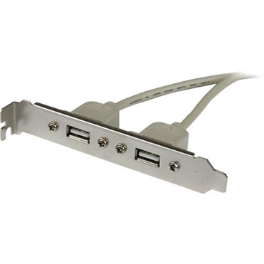 StarTechcom_2_Port_USB_A_Female_Slot_Plate_Adapter_-_Type_A_Female_USB_-_1125_USBPLATE StarTechcom_2_Port_USB_A_Female_Slot_Plate_Adapter_-_Type_A_Female_USB_-_1125_USBPLATE
