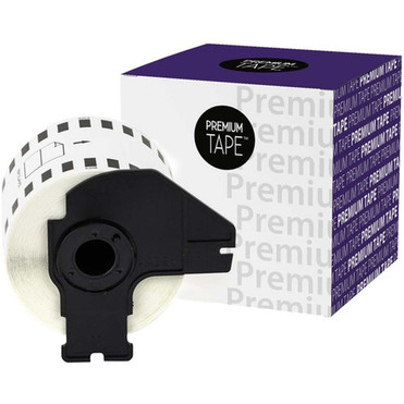 Premium Tape Continuous Length Paper Label - Alternative for Brother DK-2205 - 2-37 x 100 62 mm x 3048 m - Black on White - 1 DK2205-A