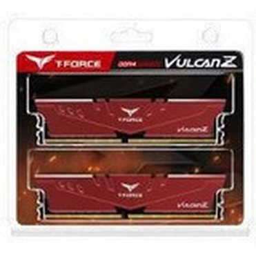 T-Force VULCAN Z 64GB 2 x 32GB DDR4 SDRAM Memory Kit - For Motherboard Desktop PC - 64 GB 2 x 32GB - DDR4-3200PC4-25600 DDR4 - - TLZRD464G3200HC16FDC01