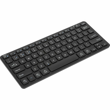 Targus Compact Multi-Device Bluetooth Antimicrobial Keyboard - Wireless Connectivity - Bluetooth - ChromeOS - Tablet Smartphone - - AKB862US