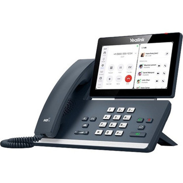 Yealink MP58-WH-Teams IP Phone - CordedCordless - Corded - Bluetooth - Desktop - Classic Gray - VoIP - 2 x Network RJ-45 - PoE 1301189
