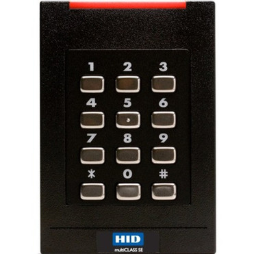HID Contactless Smart Card Reader - Wall Switch Keypad - Contactless - Cable - Wiegand 921PHPNEK000UE