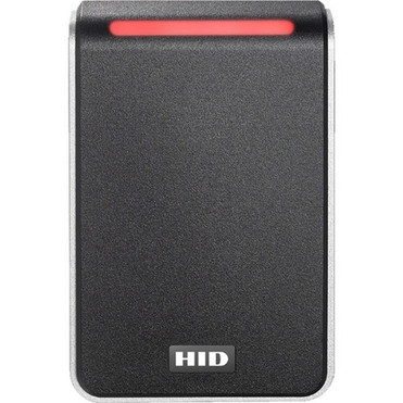 HID Signo 40 Card Reader Access Device - Black Silver Door Indoor Outdoor - Proximity - 394 100 mm Operating Range - Bluetooth 40NKS-01-000GV9