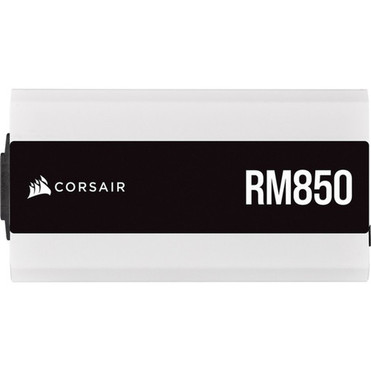 Corsair RM White Series RM850 - 850 Watt 80 PLUS Gold Fully Modular ATX PSU - Internal - 120 V AC 230 V AC Input - 33 V DC  20 A 5 CP-9020232-NA