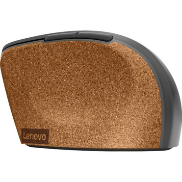 Lenovo Go Wireless Vertical Mouse - Optical - Wireless - 240 GHz - Storm Gray - USB Type A - 2400 dpi - Scroll Wheel - 6 Buttons - 4Y51C33792