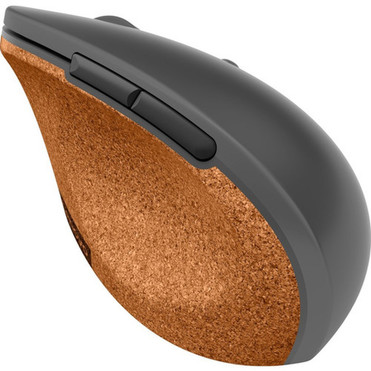 Lenovo Go Wireless Vertical Mouse - Optical - Wireless - 240 GHz - Storm Gray - USB Type A - 2400 dpi - Scroll Wheel - 6 Buttons - 4Y51C33792