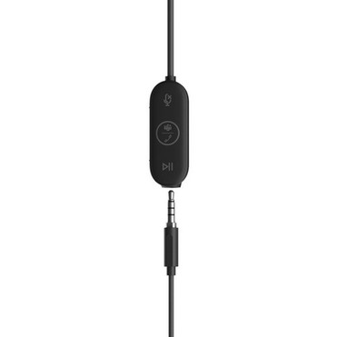 Logitech Zone Wired Earbuds - Stereo - Mini-phone 35mm USB Type A USB Type C - Wired - 16 Ohm - 20 Hz - 16 kHz - Earbud - - - 48 981-001008