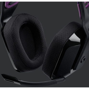 Logitech G535 Gaming Headset - Stereo - USB - Wireless - 394 ft - 36 Ohm - 20 Hz - 20 kHz - On-ear - Binaural - Ear-cup - Microphone 981-000971