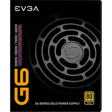 EVGA 850W Gold Switching Power Supply - Internal - 120 V AC 230 V AC Input - 33 V DC  24 A 5 V DC  24 A 12 V DC  708 A -12VDC 220-G6-0850-X1