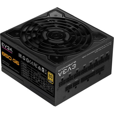EVGA 850W Gold Switching Power Supply - Internal - 120 V AC 230 V AC Input - 33 V DC  24 A 5 V DC  24 A 12 V DC  708 A -12VDC 220-G6-0850-X1