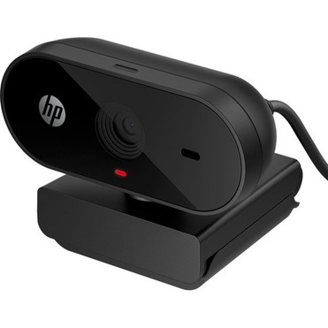 HP 325 Webcam - USB Type A - 1920 x 1080 Video - 66deg Angle - Microphone - Notebook Monitor 53X27AA