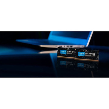 Crucial 16GB DDR5 SDRAM Memory Module - For Notebook - 16 GB 1 x 16GB - DDR5-4800PC5-38400 DDR5 SDRAM - 4800 MHz Dual-rank Memory - CT16G48C40S5