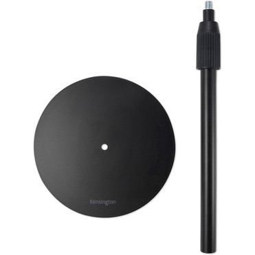 Kensington A1010 Telescoping Desk Stand - Desktop - Powder Coated Steel Plastic Galvanized Steel - Black K87651WW