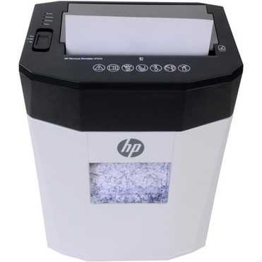 HP AF809 Autofeed Paper Shredder - Continuous Shredder - Micro Cut - 9 Per Pass - for shredding Credit Card Paper Staples - 10 Run - 91032T