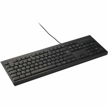 Kensington Wired Bilingual Keyboard - Cable Connectivity - USB Type A Interface - 105 Key - 8 Multimedia Calculator Email Browser - K72200CA