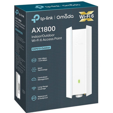 TP-Link EAP610-Outdoor Dual Band IEEE 80211 abgnacax 180 Gbits Wireless Access Point - Outdoor - 240 GHz 5 GHz - External - EAP610-OUTDOOR