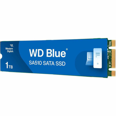 WD Blue SA510 WDS100T3B0B 1 TB Solid State Drive - M2 2280 Internal - SATA SATA600 - Desktop PC Device Supported - 400 TB TBW - - WDS100T3B0B