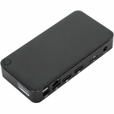 Targus Universal USB-C DV4K Docking Station with 65W Power Delivery - 100 W - USB Type C USB Type A - 2 Displays Supported - 4K 5K - DOCK315USZ