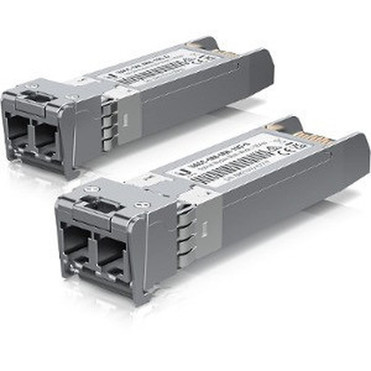 Ubiquiti SFP Module - For Data Networking Optical Network - 2 x LC Duplex Network - Optical Fiber - Multi-mode - 10 Gigabit Ethernet UACC-OM-MM-10G-D-2 Ubiquiti SFP Module - For Data Networking Optical Network - 2 x LC Duplex Network - Optical Fiber - Multi-mode - 10 Gigabit Ethernet UACC-OM-MM-10G-D-2