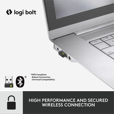 Logitech Signature MK650 Combo for Business Wireless Mouse and Keyboard Combo - USB Plunger Wireless BluetoothRF Keyboard - 118 Key - 920-010909